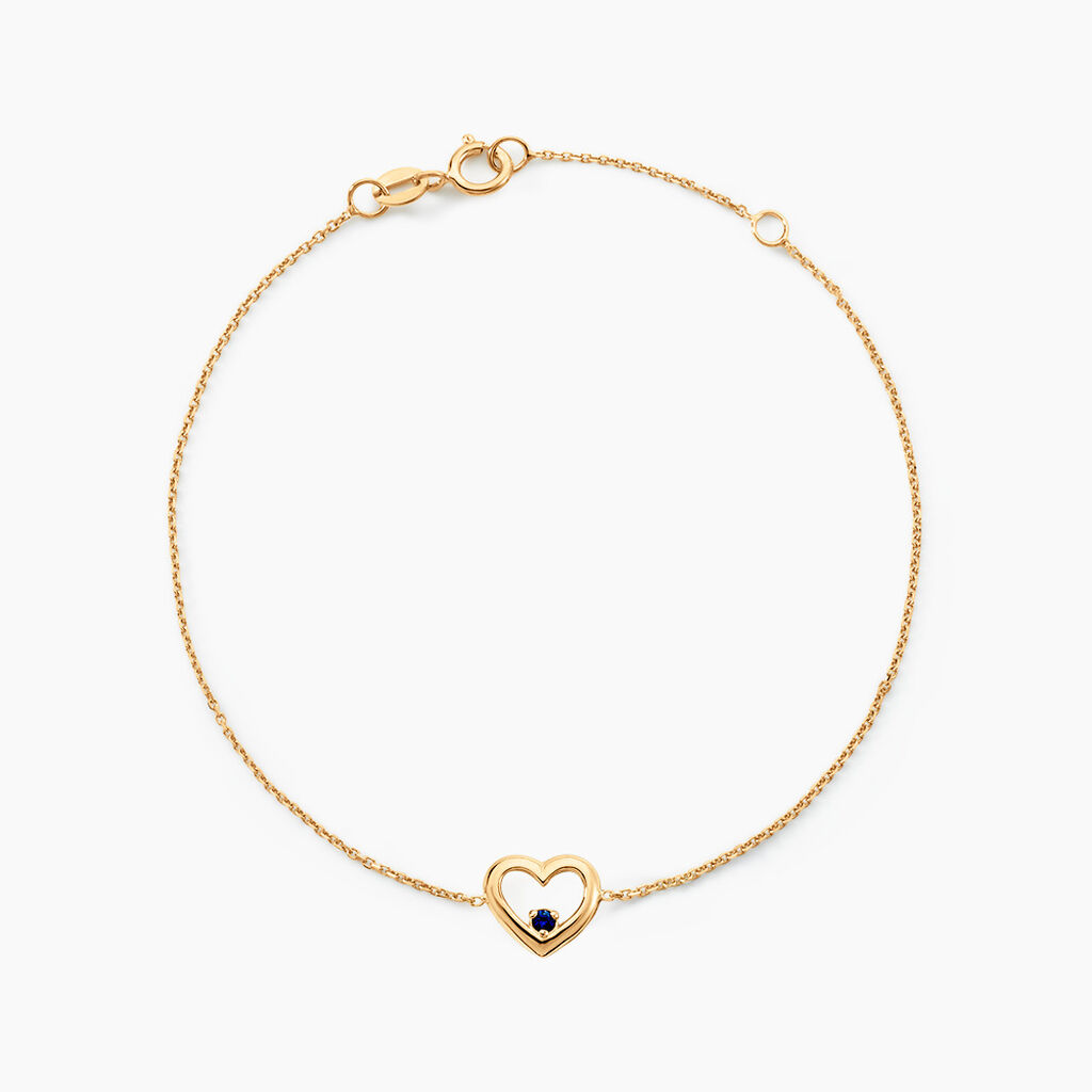 Bracelet Martella Or Jaune Saphir - Bracelets Femme | Histoire d’Or
