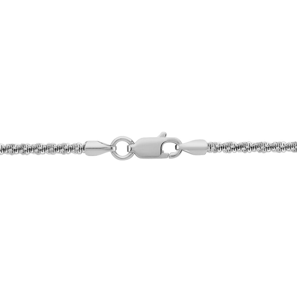 Collier Shaynisae Argent Blanc - Chaines Femme | Histoire d&rsquo;Or