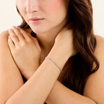 Bracelet Harlow Acier Blanc - Bracelets fantaisie Femme | Histoire d&rsquo;Or