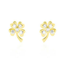 Boucles D'oreilles Or Jaune Verdiane Oxydes - Boucles d'oreilles pendantes Femme | Histoire d’Or
