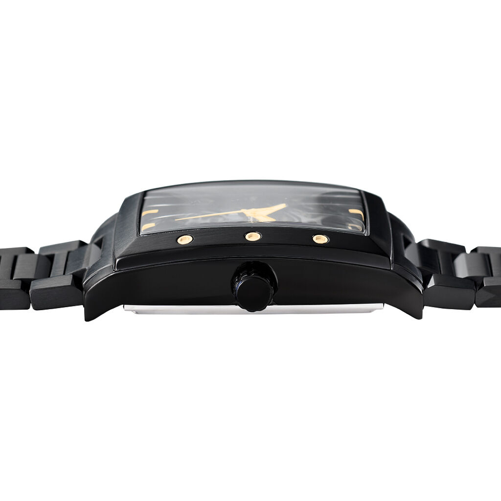 Montre Pierre Lannier Hector Noir - Montres Homme | Histoire d’Or