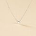 Collier Aphrodite Or Blanc Diamant - Colliers Femme | Histoire d’Or