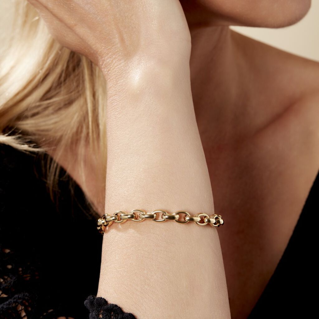 Bracelet Or Jaune Nolineae - Bracelets chaîne Femme | Histoire d’Or