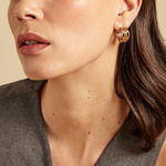 Cr&eacute;oles Iza Plaque Or Jaune - Boucles d'oreilles cr&eacute;oles Femme | Histoire d&rsquo;Or