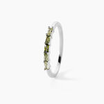 Bague Alexander Argent Blanc Oxyde De Zirconium - Bagues avec pierre Femme | Histoire d&rsquo;Or
