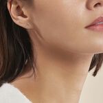 Boucles D'oreilles Puces Anne-berengere Triangle Or Jaune - Clous d'oreilles Femme | Histoire d&rsquo;Or