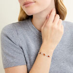 Bracelet Argent Blanc Mounyaae Ambre - Bracelets Lithoth&eacute;rapie Femme | Histoire d&rsquo;Or