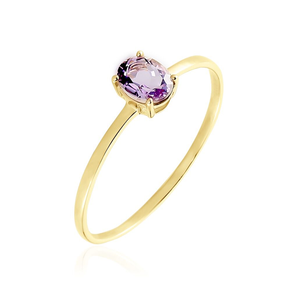 Bague améthyste shop pas cher