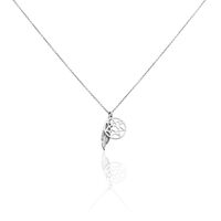 Collier Karrie Argent Blanc Oxyde De Zirconium