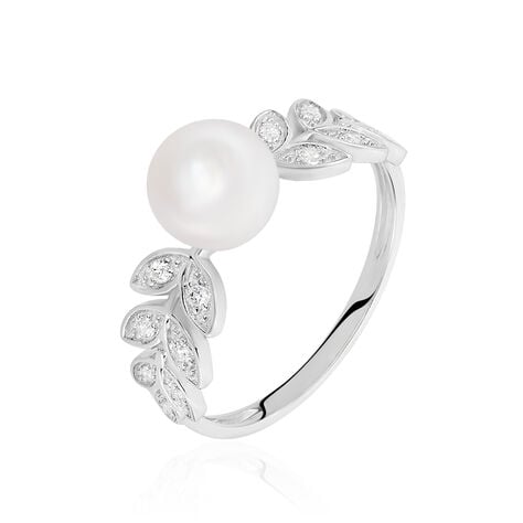 Bague Epiphania Or Blanc Oxyde De Zirconium - Bagues avec pierre Femme | Histoire d’Or