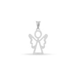 Pendentif Estrellita Ange Or Blanc - Pendentifs Communion Enfant | Histoire d&rsquo;Or