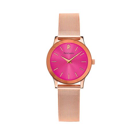 Montre Pierre Lannier Week End Ligne Pure Rose - Montres Femme | Histoire d’Or