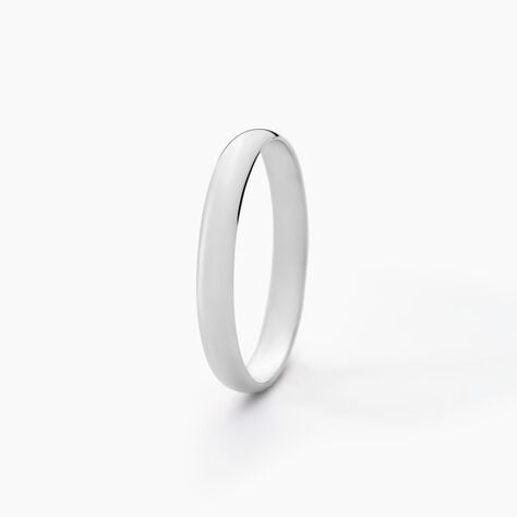 Alliance Meredithe Or Blanc - Alliances Unisex | Histoire d&rsquo;Or