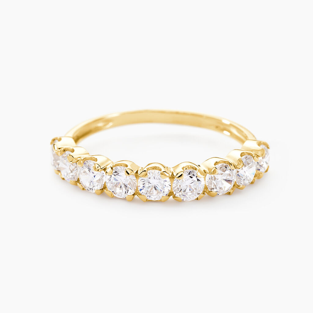 Alliance Marlin Or Jaune Oxyde De Zirconium - Alliances Femme | Histoire d’Or