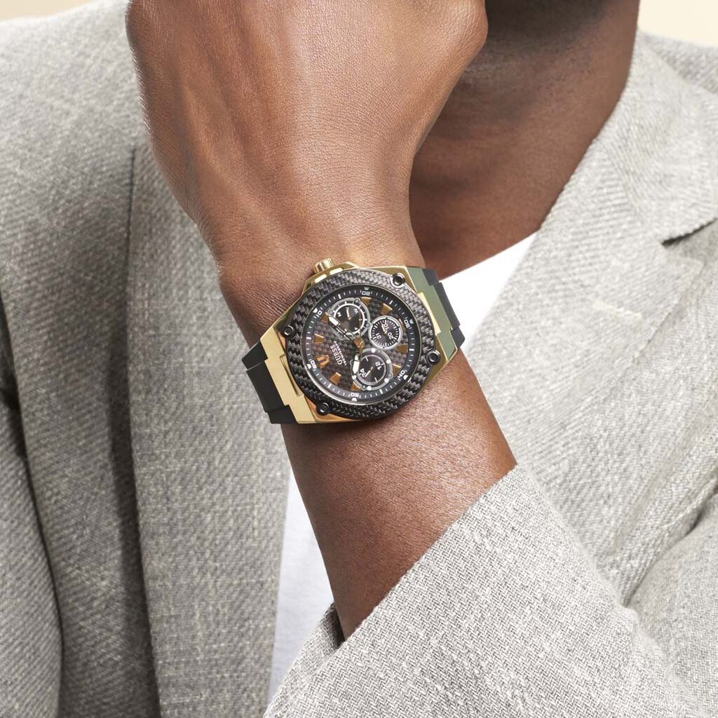 Montre Guess Legacy Noir - Montres Homme | Histoire d’Or