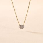 Collier Teani Or Jaune Diamant - Colliers Femme | Histoire d&rsquo;Or