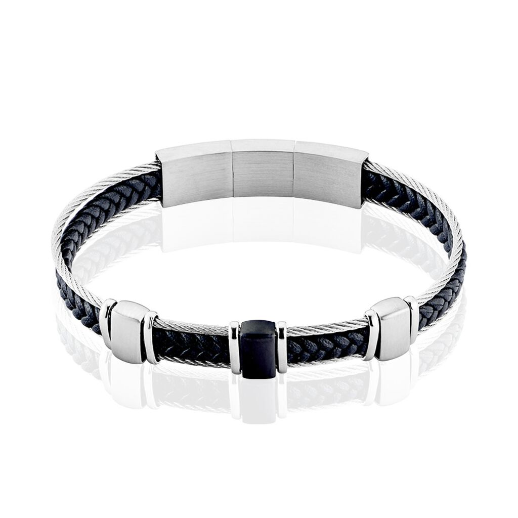 Bracelet Jourdan Cook Acier Bicolore - Bracelets Homme | Histoire d&rsquo;Or