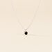 Collier Lylwenn Argent Blanc Oxyde De Zirconium Noir - Colliers fantaisie Femme | Histoire d’Or
