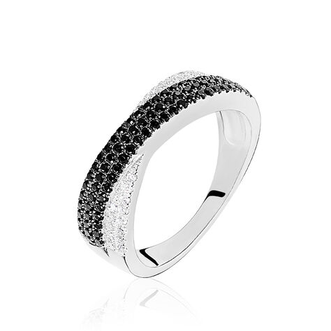 Bague Delea Argent Blanc Oxyde De Zirconium - Bagues avec pierre Femme | Histoire d’Or