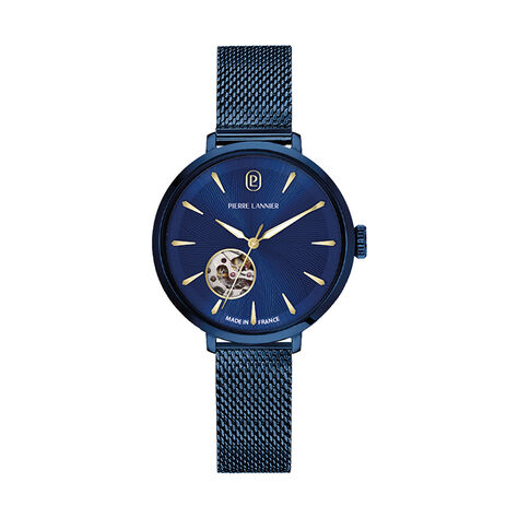 Montre Pierre Lannier Lannier Soline Bleu - F&ecirc;te des m&egrave;res Femme | Histoire d&rsquo;Or
