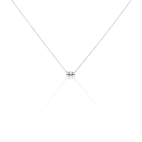Collier Or Blanc Sabine Diamants - Colliers Femme | Histoire d’Or