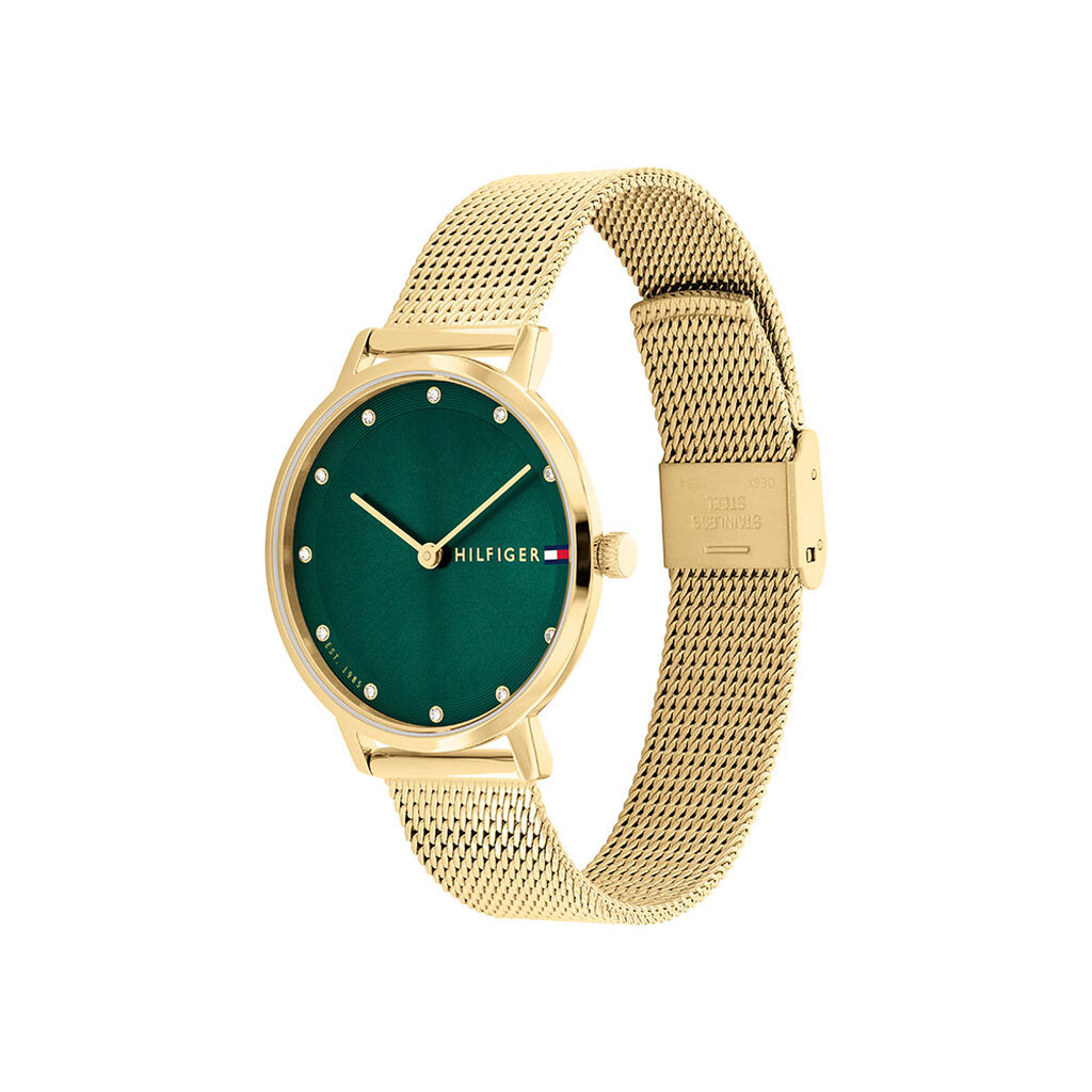 Montre Tommy Hilfiger Vert - Montres Femme | Histoire d’Or