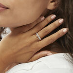 Bague Zoila Plaqu&eacute; Or Jaune Oxyde De Zirconium - Bagues avec pierre Femme | Histoire d&rsquo;Or