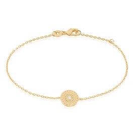 Bracelet Carmina Plaqué Or Jaune Oxyde De Zirconium - Bracelets fantaisie Femme | Histoire d’Or