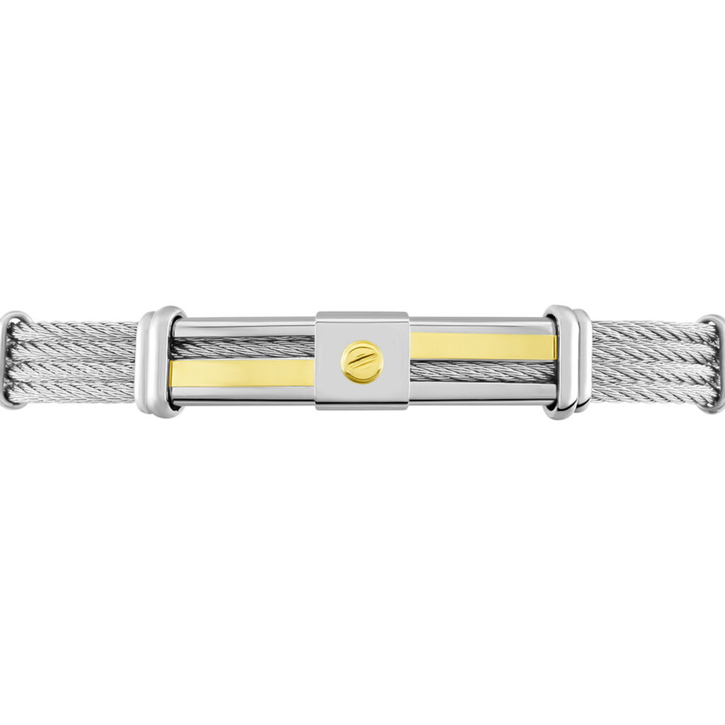 Bracelet Davilia Or Acier Bicolore - Bracelets Homme | Histoire d’Or