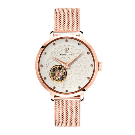 Montre Pierre Lannier Eolia Blanc - Montres Femme | Histoire d’Or