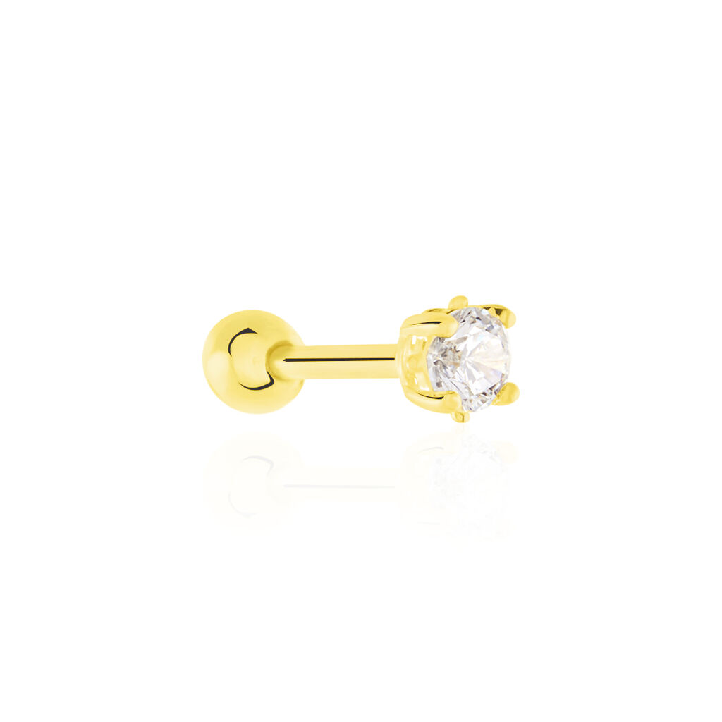 Piercing D’oreilles Joanina Or Jaune Oxyde De Zirconium