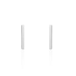 Boucles D'oreilles Puces Tullia Argent Blanc - Boucles d'oreilles fantaisie Femme | Histoire d&rsquo;Or