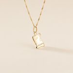 Pendentif Lamie Zodiaque Parchemin Or Jaune - Pendentifs Zodiaque Famille | Histoire d&rsquo;Or