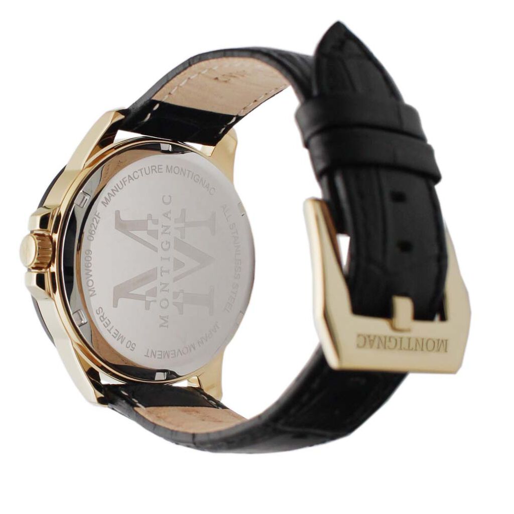 Montre Montignac Round Vert - Montres Homme | Histoire d&rsquo;Or