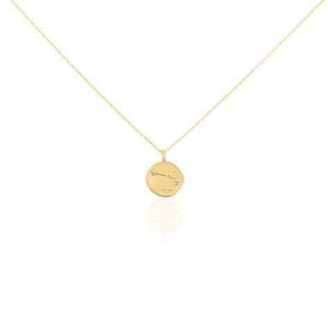 Collier Iago Plaqu&eacute; Or Oxydes De Zirconium - Colliers Femme | Histoire d&rsquo;Or