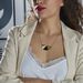 Collier Acier Dore Sunshine - Colliers fantaisie Femme | Histoire d’Or