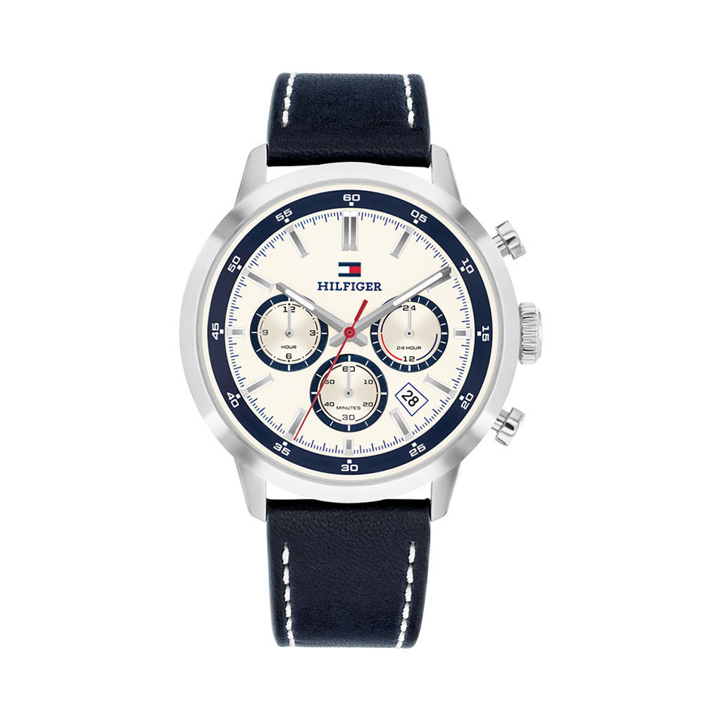 Montre Tommy Hilfiger Kent Blanc - F&ecirc;te des p&egrave;res Homme | Histoire d&rsquo;Or