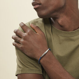Bracelet Simon Acier Blanc - Bracelets fantaisie Homme | Histoire d’Or
