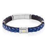 Bracelet Jourdan Trenza Acier Bicolore - Bracelets Homme | Histoire d&rsquo;Or