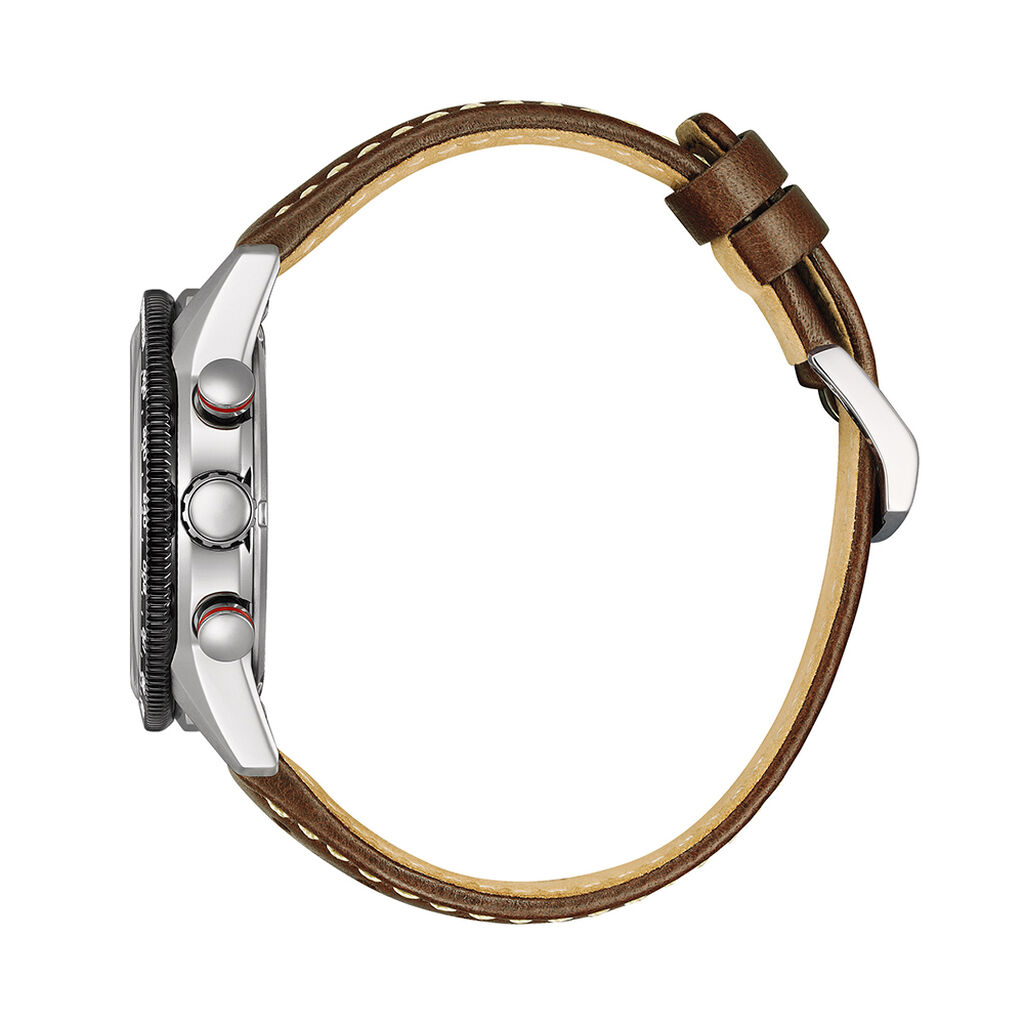 Montre Citizen Vintage Racing Blanc - Montres Homme | Histoire d&rsquo;Or