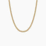 Collier Capucin Argent Dor&eacute; A L'Or 750/1000 - Bijoux sans pierre Femme | Histoire d&rsquo;Or