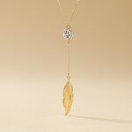 Collier Powoo Or Jaune Strass - Colliers Femme | Histoire d&rsquo;Or