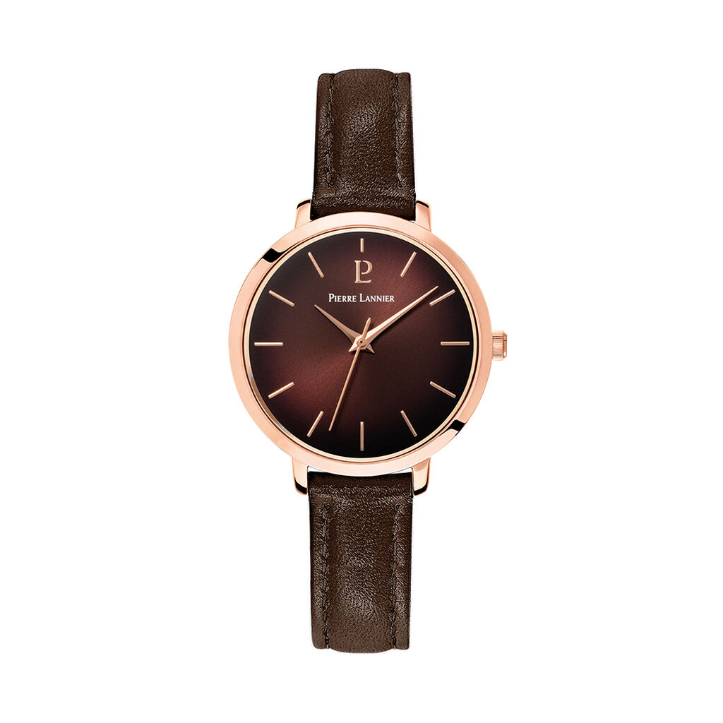 Montre Pierre Lannier Chouquette Chocolat - Montres Femme | Histoire d’Or