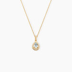 Pendentif Desiderius Or Jaune Topaze Oxydes De Zirconium - Pendentifs Femme | Histoire d&rsquo;Or