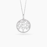 Collier Chimere Argent Blanc Oxyde De Zirconium - Colliers fantaisie Femme | Histoire d&rsquo;Or