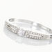 Bague Solitaire Katalina Or Blanc Diamant - Bagues solitaires Femme | Histoire d’Or