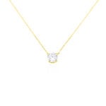 Collier Ponama Or Jaune Oxyde De Zirconium - Colliers Femme | Histoire d&rsquo;Or