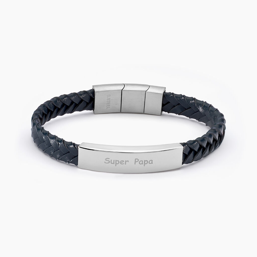 Bracelet Acier Blanc Oxanne - Bracelets Homme | Histoire d’Or