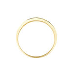 Bague Bandeau Or Jaune Oxyde De Zirconium - Bagues avec pierre Femme | Histoire d&rsquo;Or