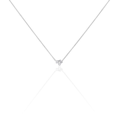 Collier Argent Duredle Oxydes De Zirconium - Colliers fantaisie Femme | Histoire d&rsquo;Or